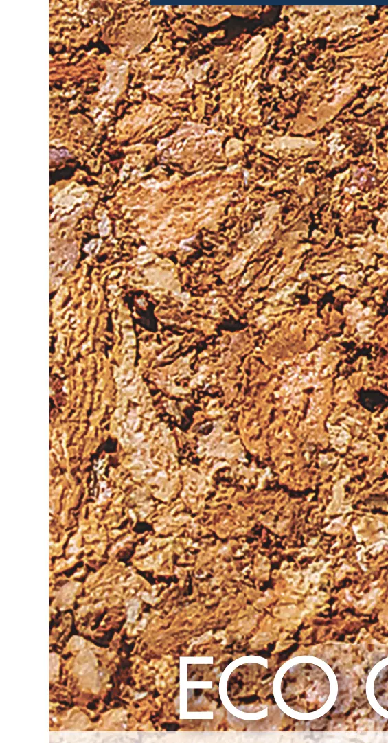 Close-up of natural cork granules